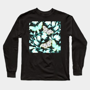 ABSTRACT FLOWER PATTERN Long Sleeve T-Shirt